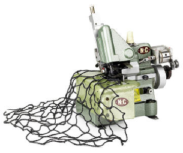 Light-Duty Netting & Rope Machine Model 860N by N-C Carpet Binding & Equipment Corporation Model 860N